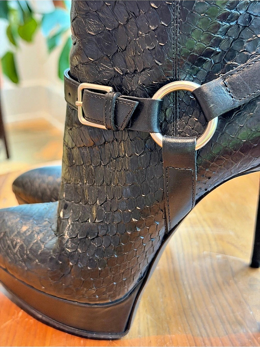 Saint Laurent Python Booties / EU 39 - Picture 6 of 10